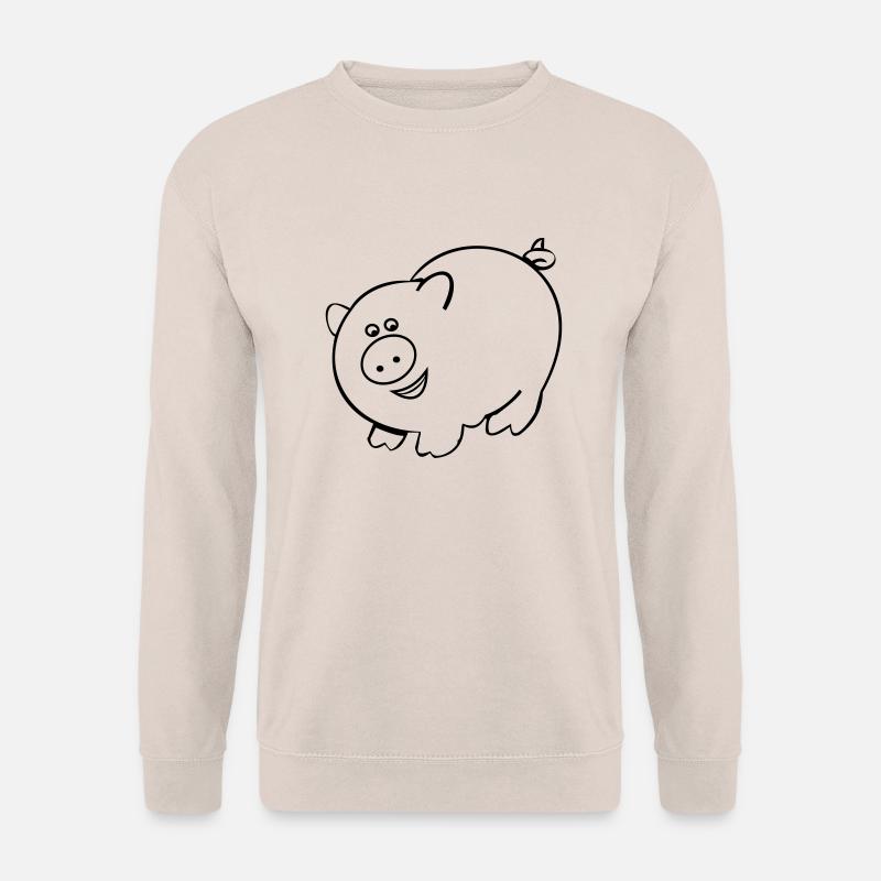Schwein - Unisex Pullover - Sand