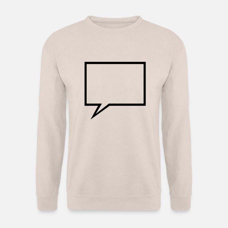 entitlement bubble - Unisex Sweatshirt - sand