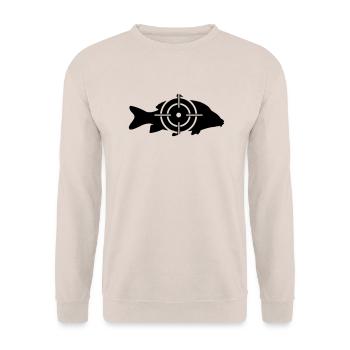 Carp Hunting - Sweat-shirt Unisexe - sable - Devant - Alina (178cm) & Michal (187cm)