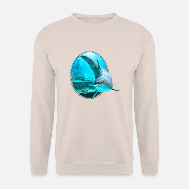 Dolphin - Unisex Pullover - Sand