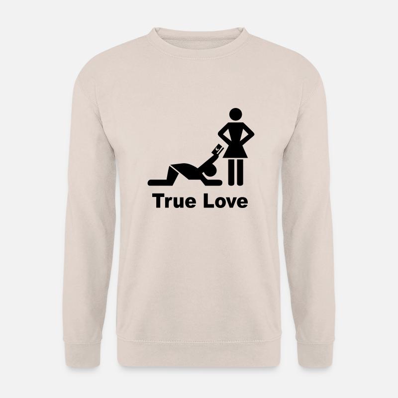 wahre liebe - Unisex Pullover - Sand