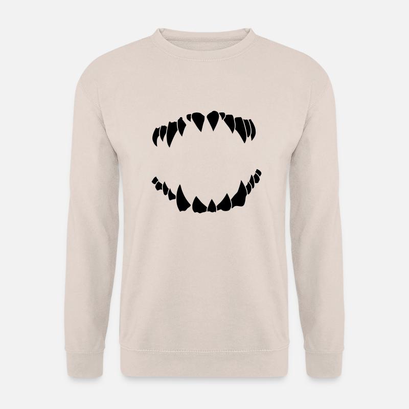 teeth - Unisex Sweatshirt - sand