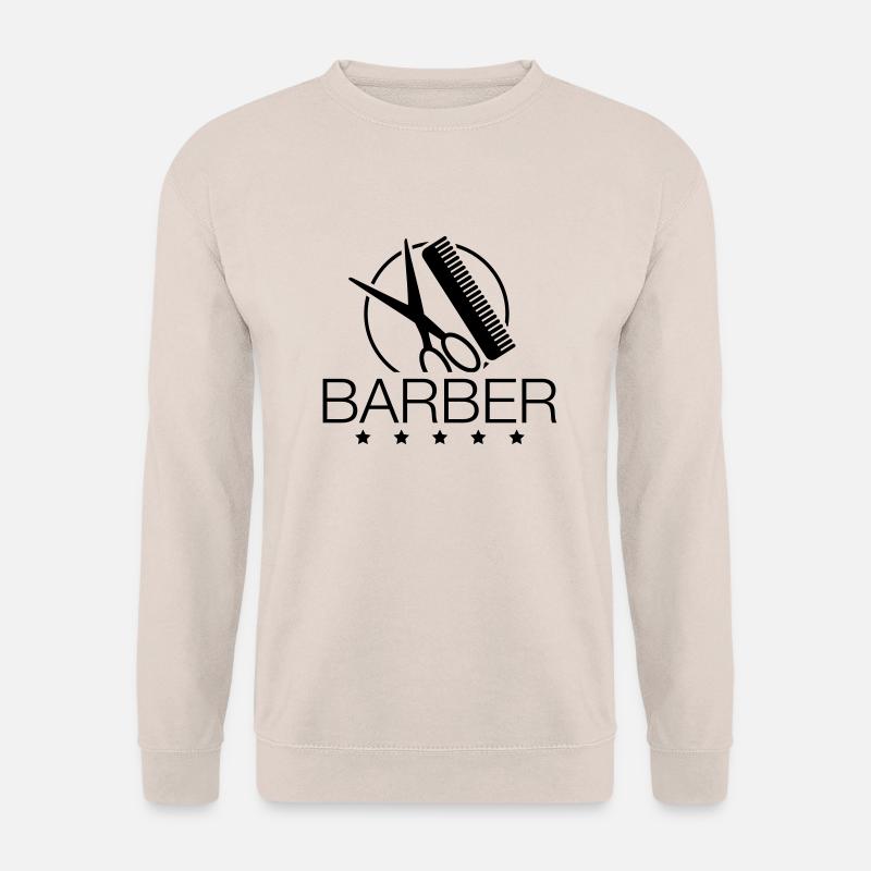barber__logo_pa1 - Unisex Pullover - Sand