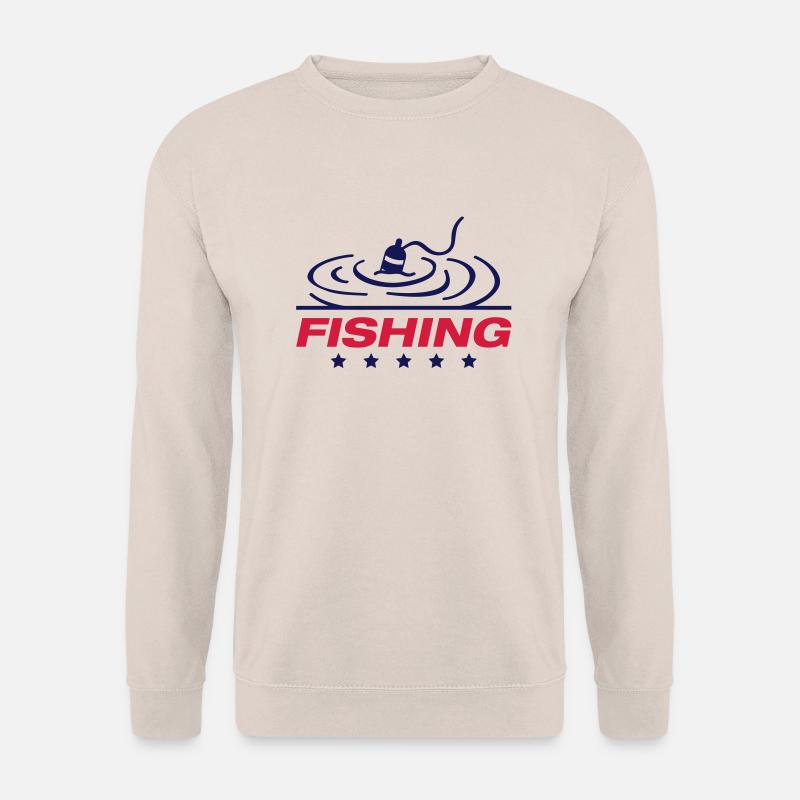 fishing_design_po2 - Unisex Pullover - Sand