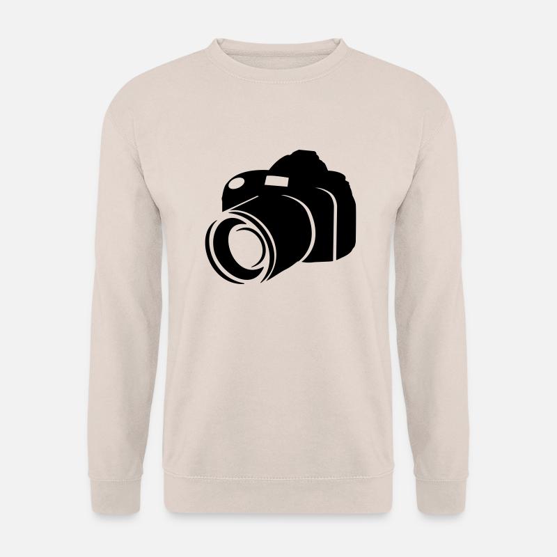 camera - kamera - dslr - Unisex Pullover - Sand