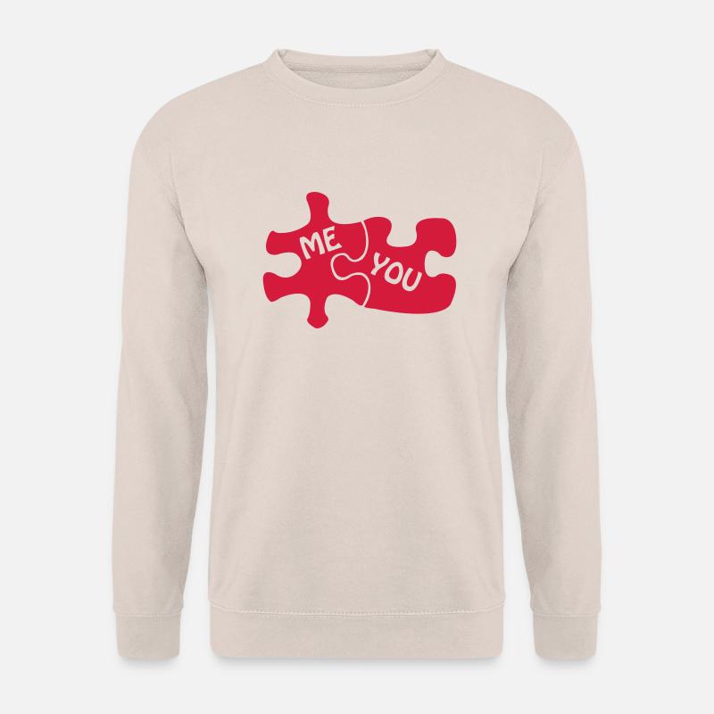 puzzle2 - Unisex Pullover - Sand