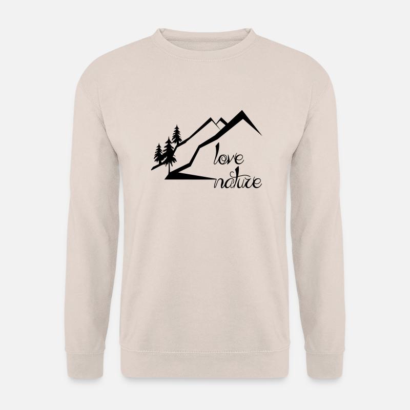 Berge - Unisex Pullover - Sand