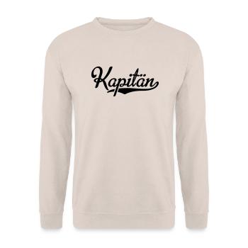 Kapitän - Unisex Pullover - Sand - Vorne - Alina (178cm) & Michal (187cm)