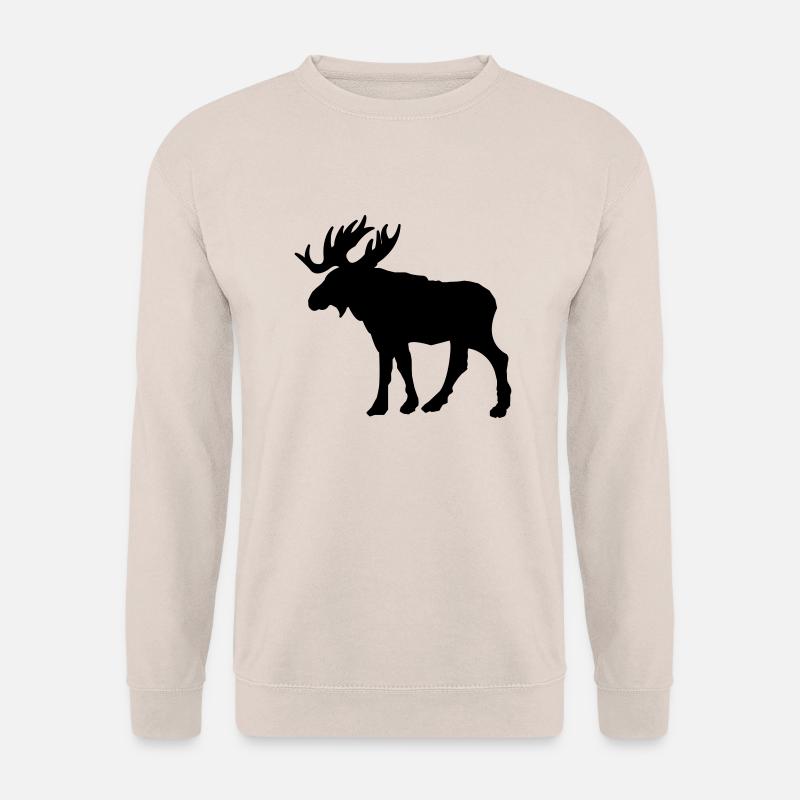 elch - Unisex Sweatshirt - sand