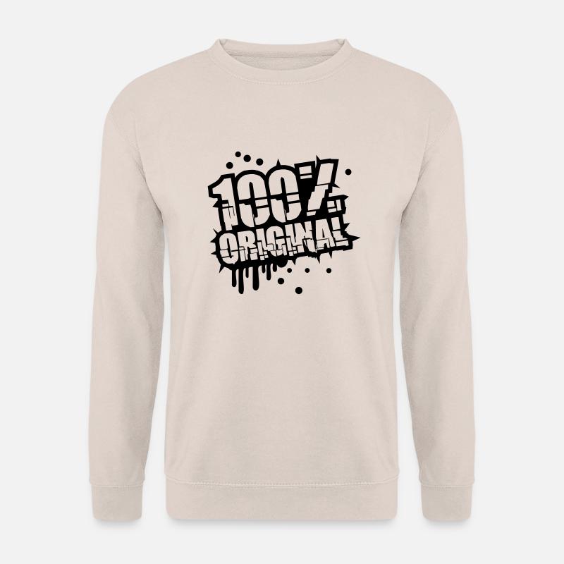 Stamp graffiti 100% original - Unisex Sweatshirt - sand