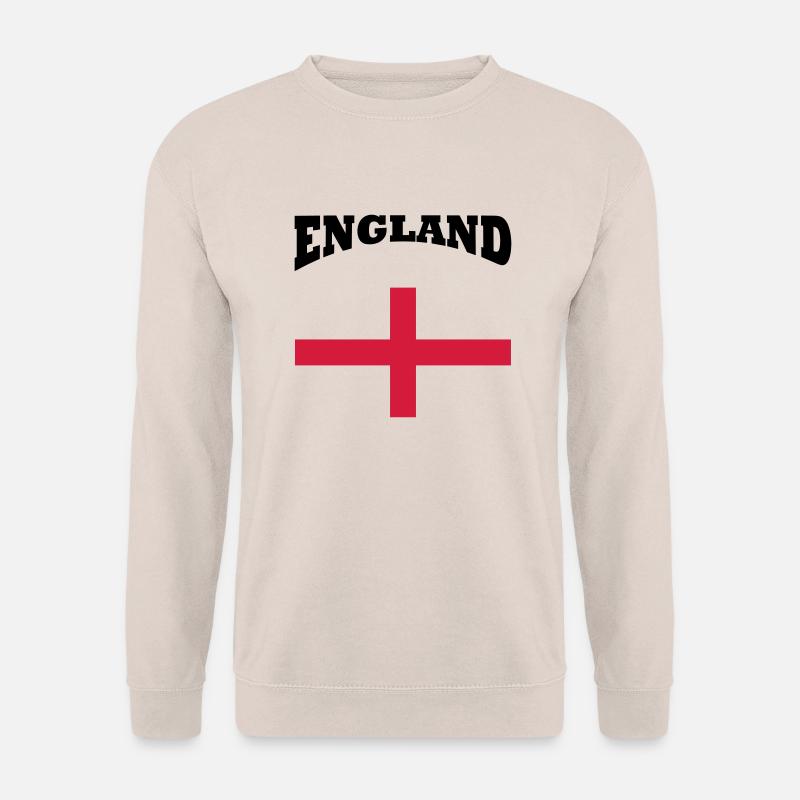 England + cross - Unisex Pullover - Sand