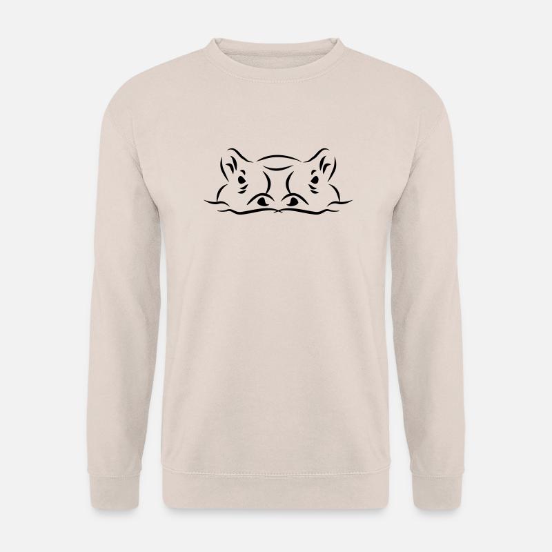 Nilpferd - Unisex Pullover - Sand