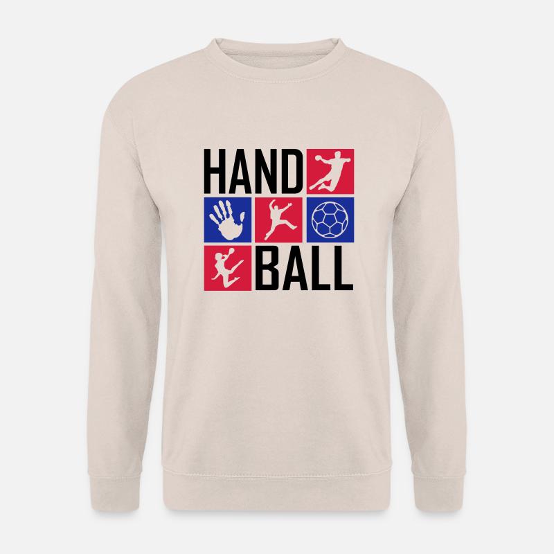 Handball Mosaik klein - Unisex Pullover - Sand