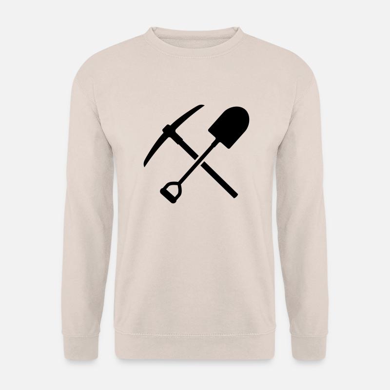 mining - Unisex Sweatshirt - sand