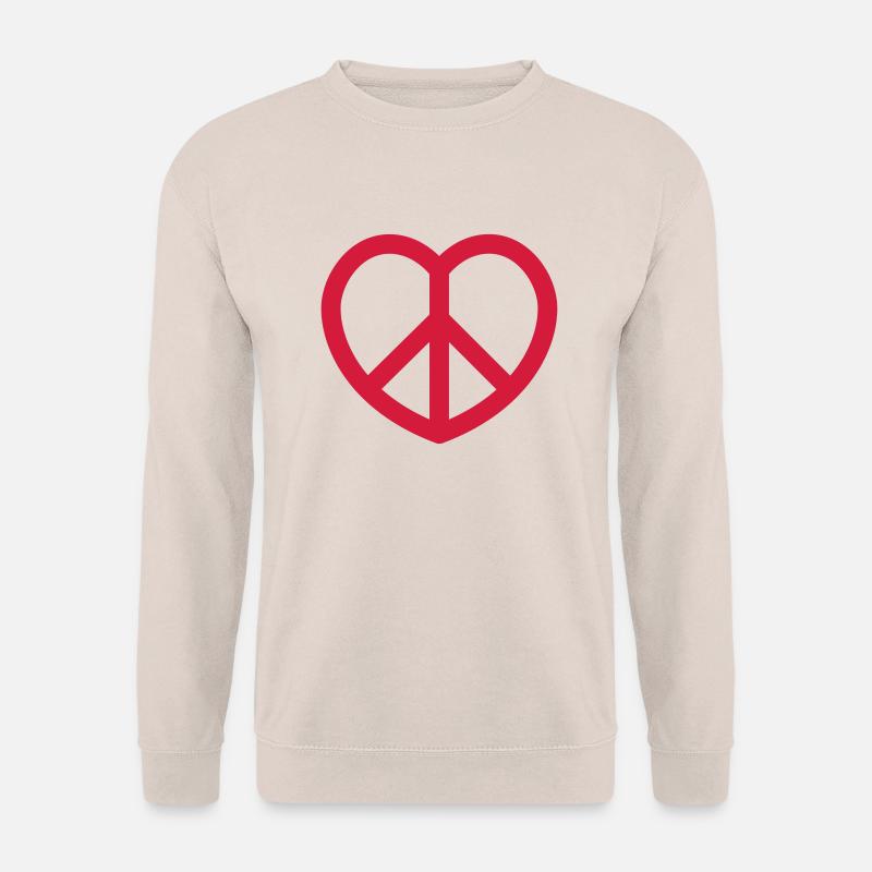 peace - Unisex Pullover - Sand