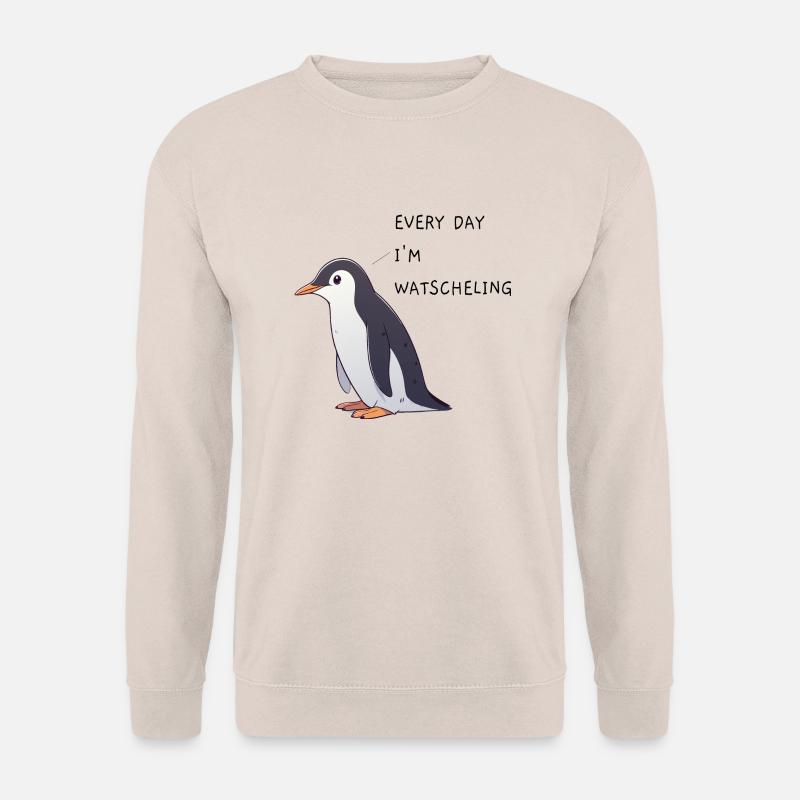 Pinguin Watscheling - Unisex Pullover - Sand