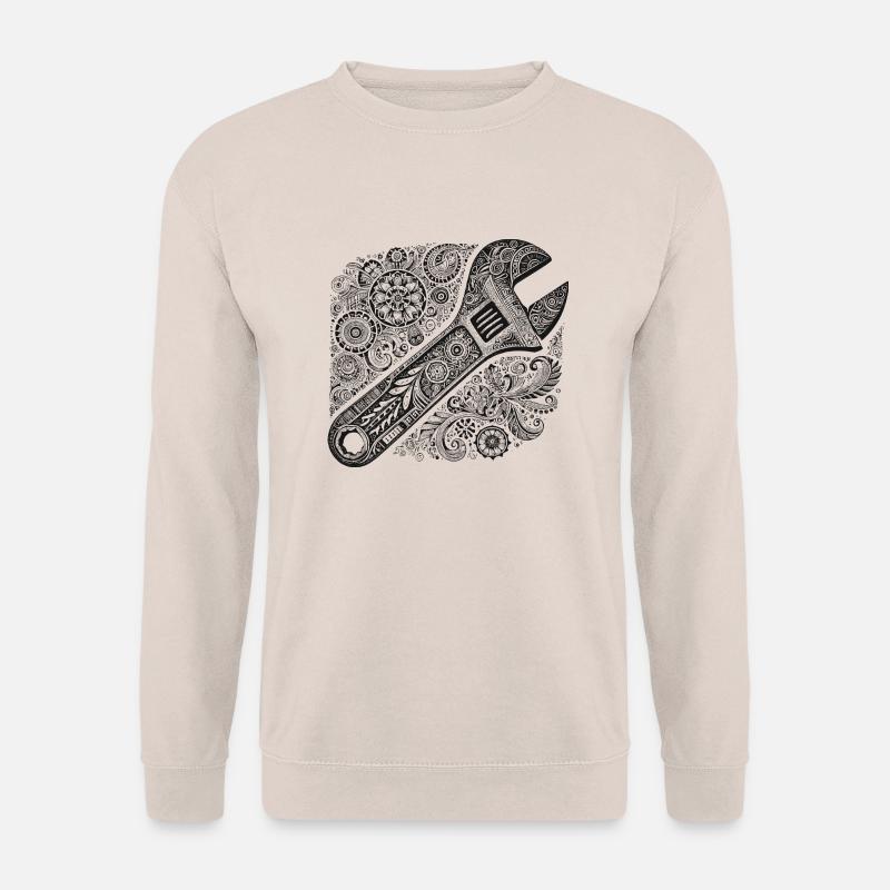 Maulschlüssel - Unisex Pullover - Sand