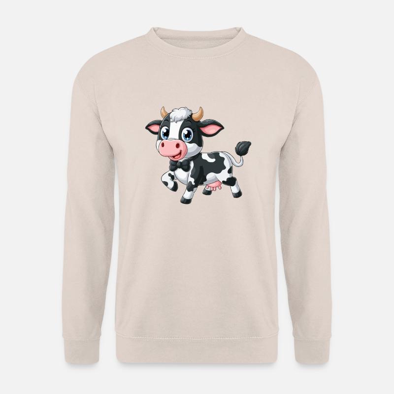 Kuh glücklich - Unisex Pullover - Sand