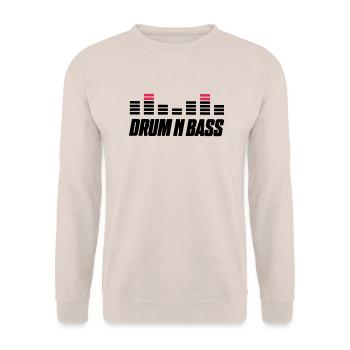 Drum Bass - Sweat-shirt Unisexe - sable - Devant - Alina (178cm) & Michal (187cm)