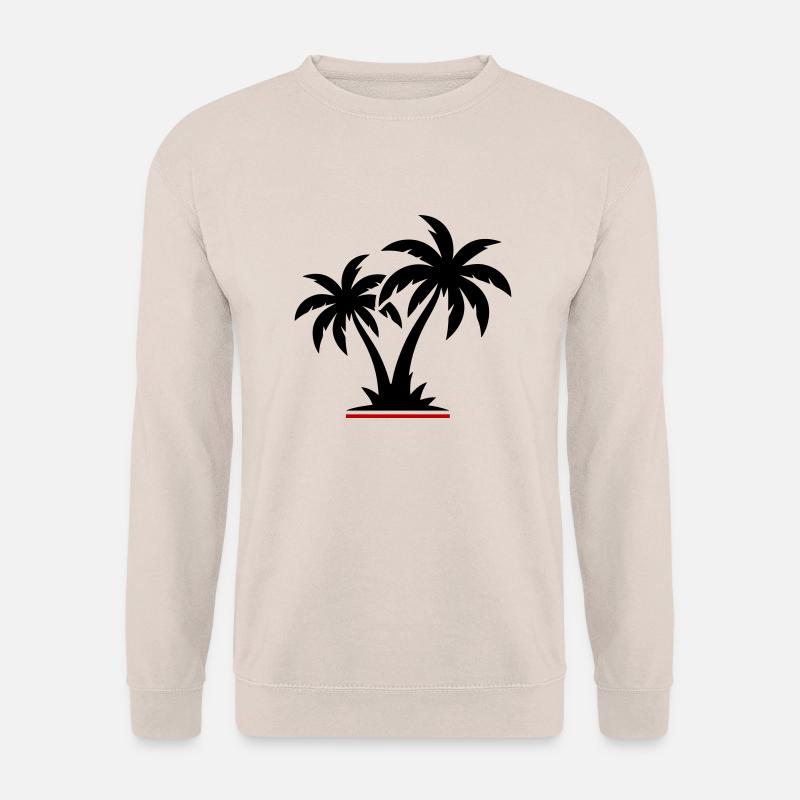 Palmen Strand Symbol - Unisex Pullover - Sand