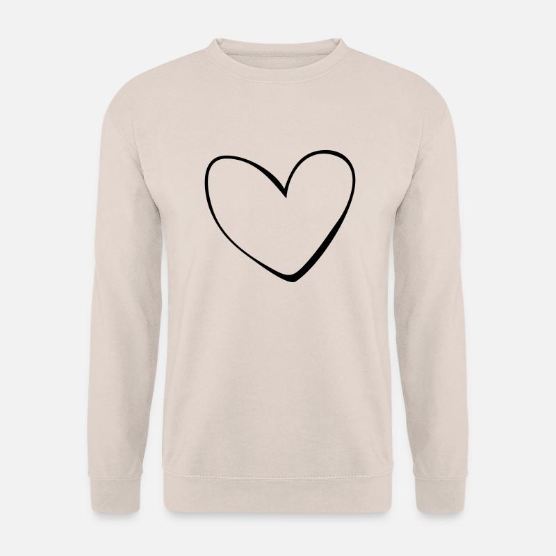 Herz - Unisex Pullover - Sand