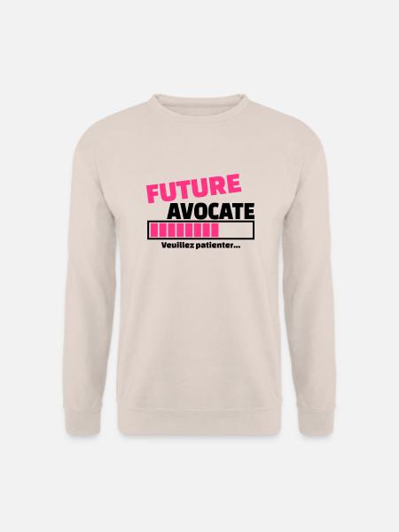 future avocate - Sweat-shirt Unisexe - sable