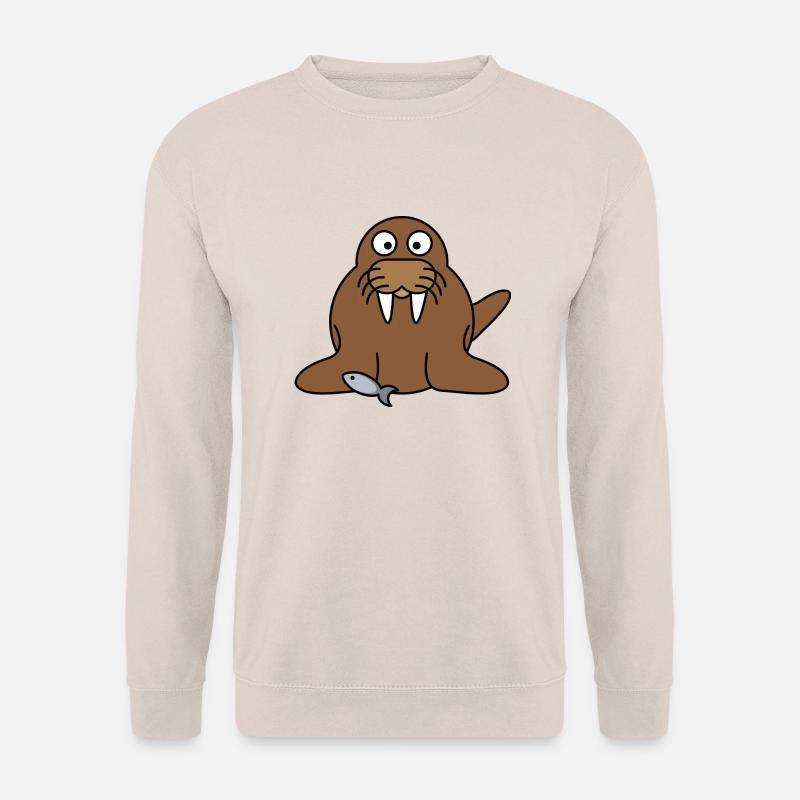 walross2 - Unisex Pullover - Sand