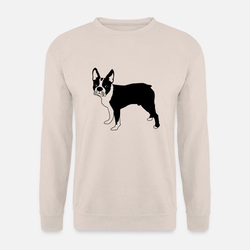 Boston terrier eu - Unisex Sweatshirt - sand