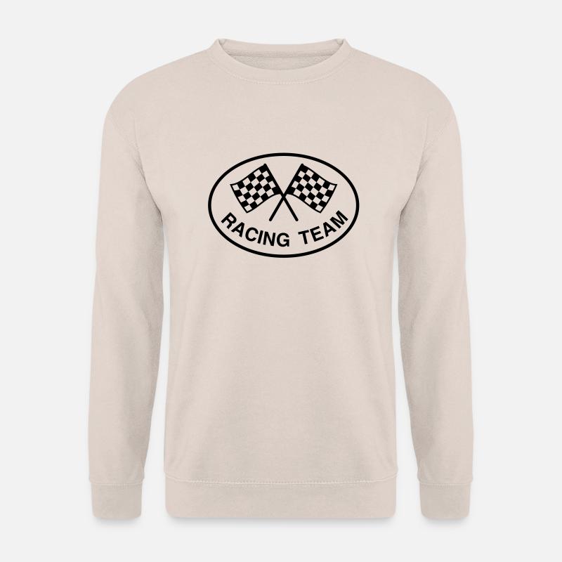Racing Team, einfarbig - Unisex Pullover - Sand