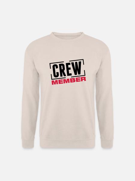 crew_member_design_bs2 - Sweat-shirt Unisexe - sable