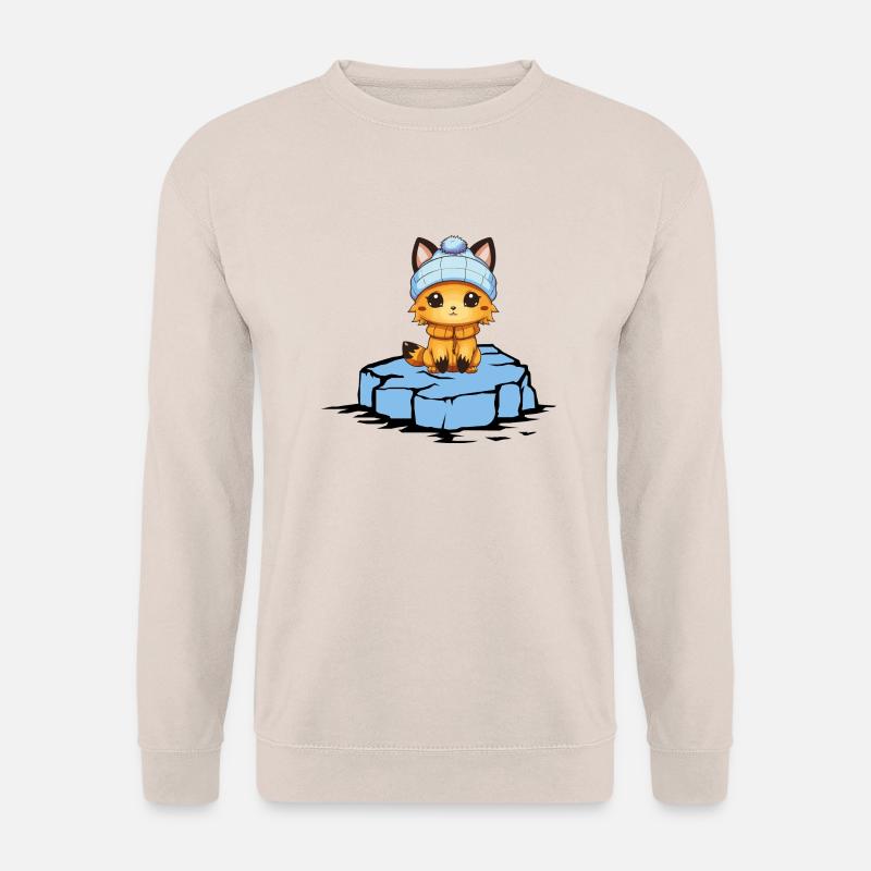 Fuchs Eisscholle - Unisex Pullover - Sand