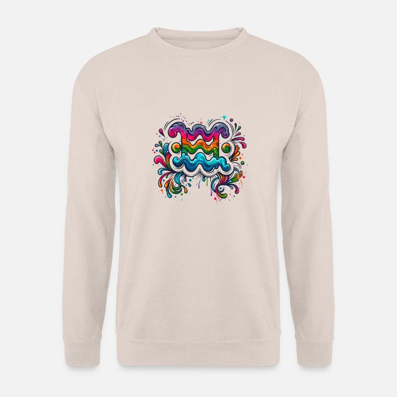 color Zodiac: Wassermann - Unisex Pullover - Sand