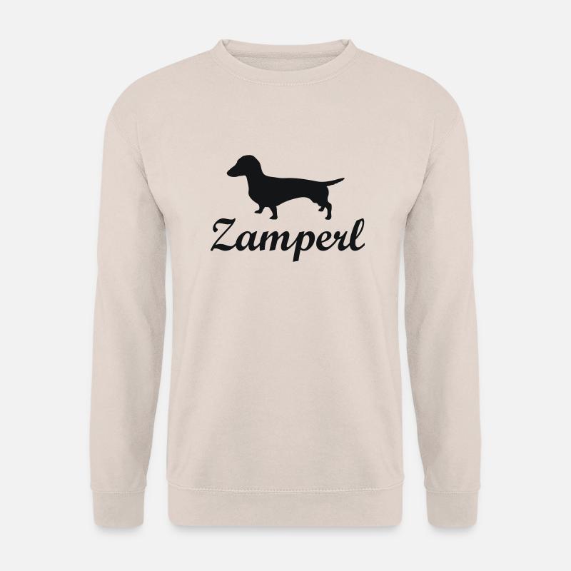 zamperl_hunderl - Unisex Pullover - Sand