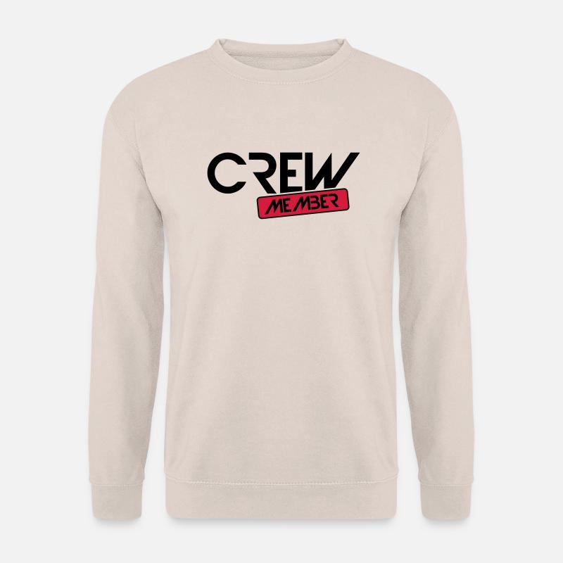 crew member - Unisex Pullover - Sand