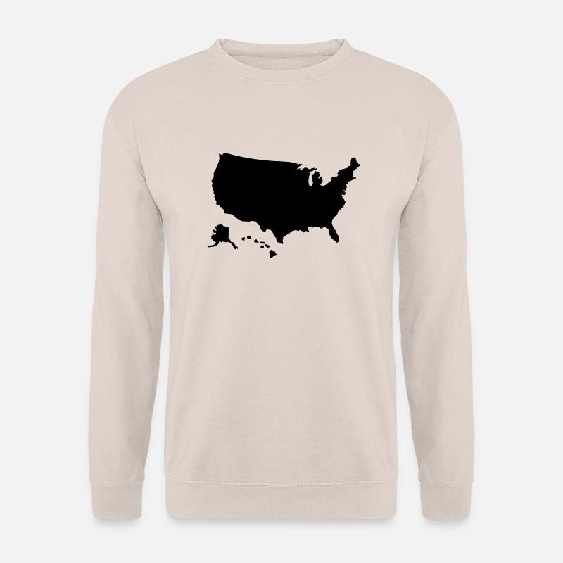 USA - Unisex Pullover - Sand