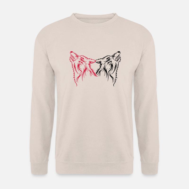 woelfe2 - Unisex Pullover - Sand