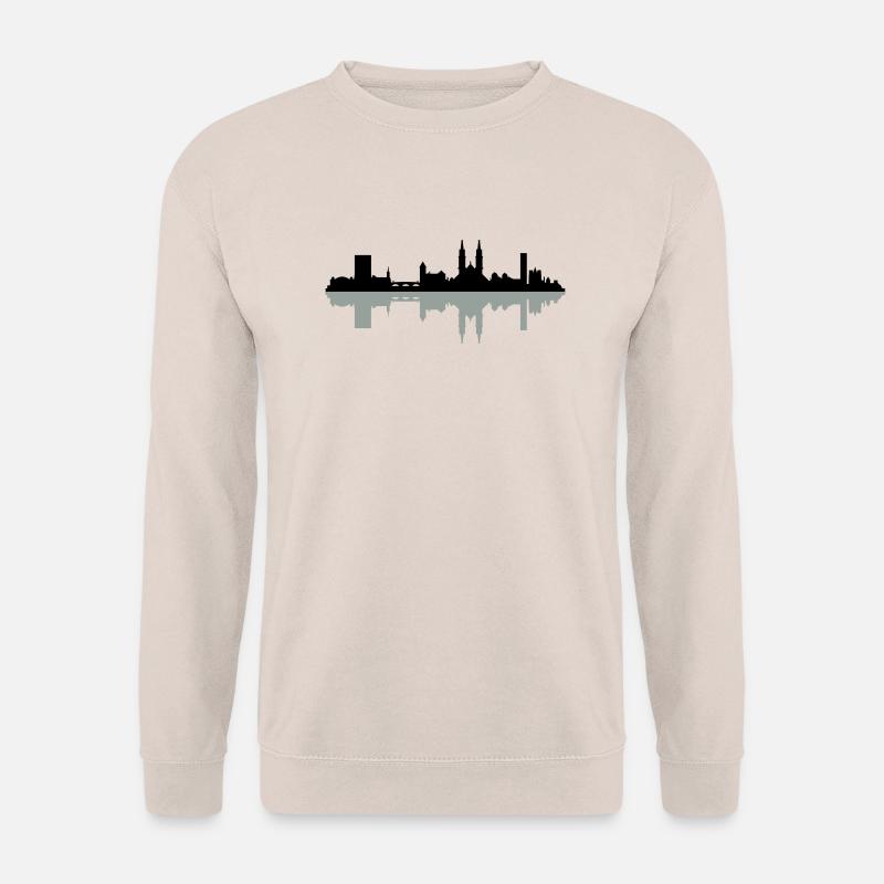 Skyline Basel - Unisex Pullover - Sand