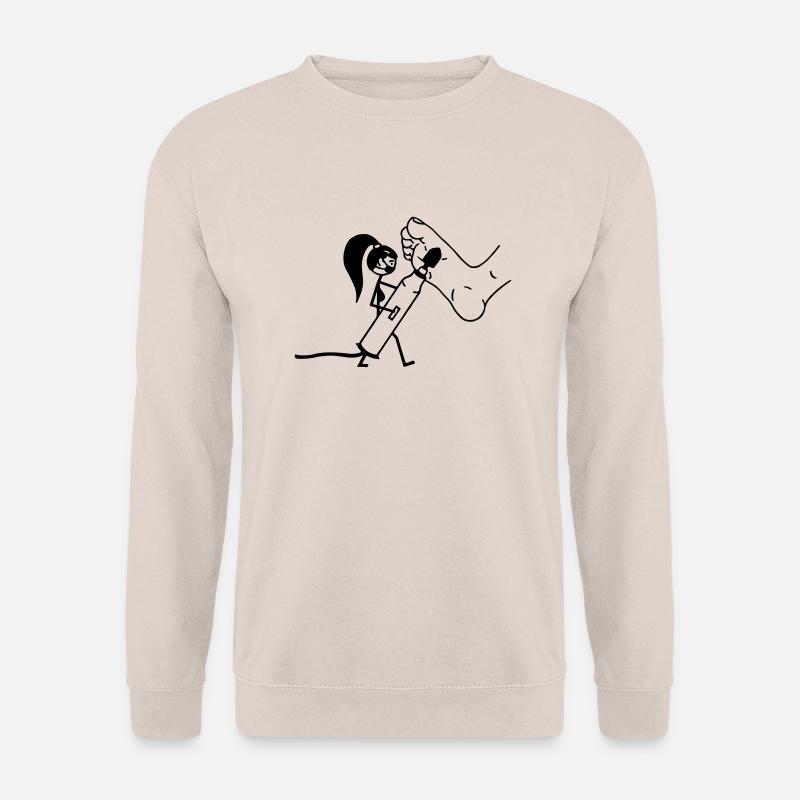 Podologe Fußpflege - Unisex Pullover - Sand