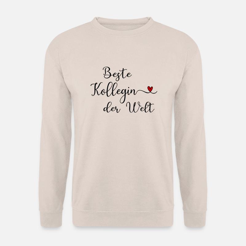 Beste Kollegin der Welt - Unisex Pullover - Sand