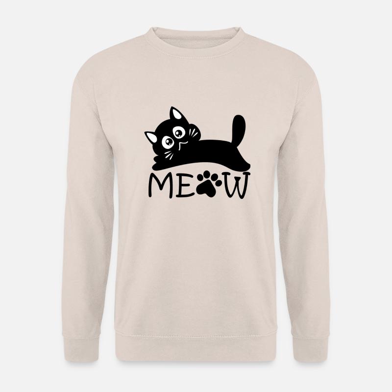 Dramatic Meow - Unisex Sweatshirt - sand