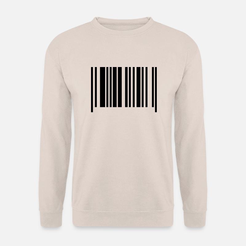 barcode - Unisex Sweatshirt - sand