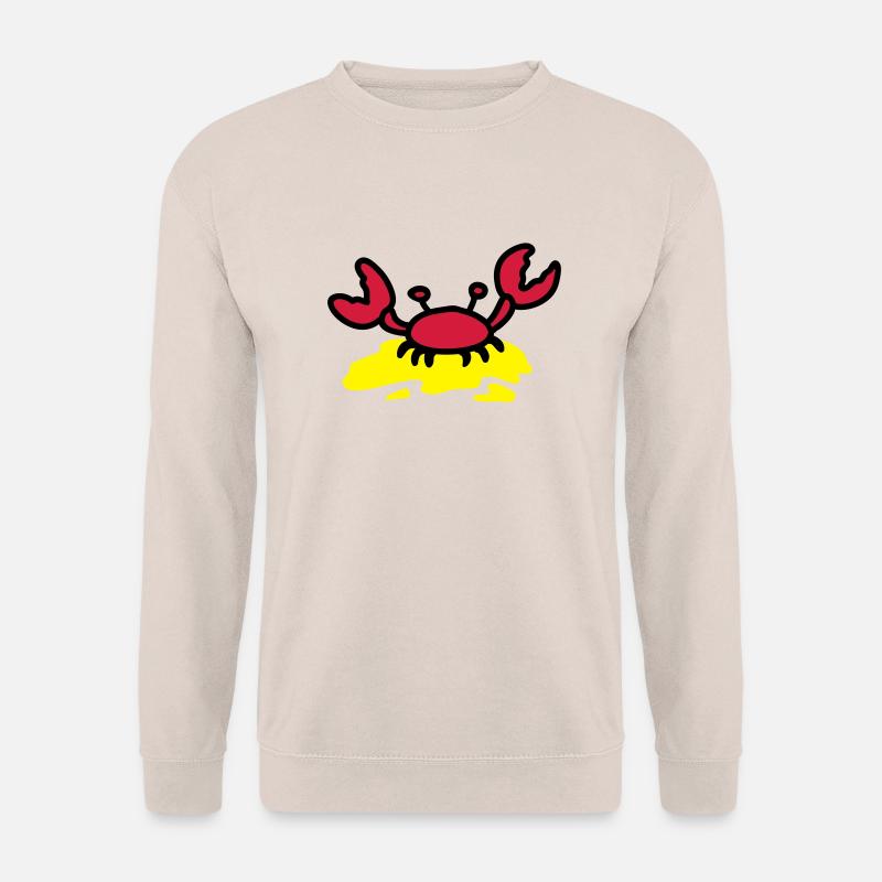 Krebs - Strand - Unisex Pullover - Sand