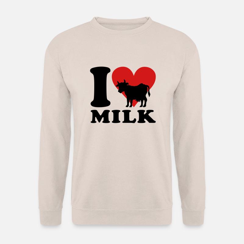 I love Milk - Unisex Pullover - Sand