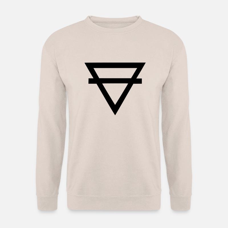 erde - symbol - Unisex Pullover - Sand