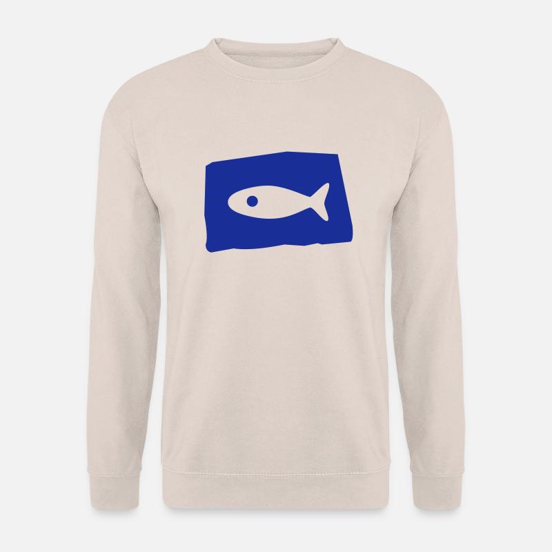 fisch2 - Unisex Pullover - Sand