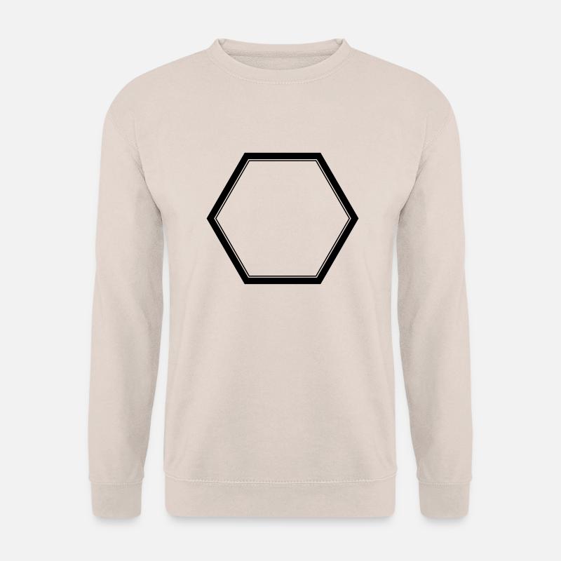 Hexagon - Unisex Pullover - Sand