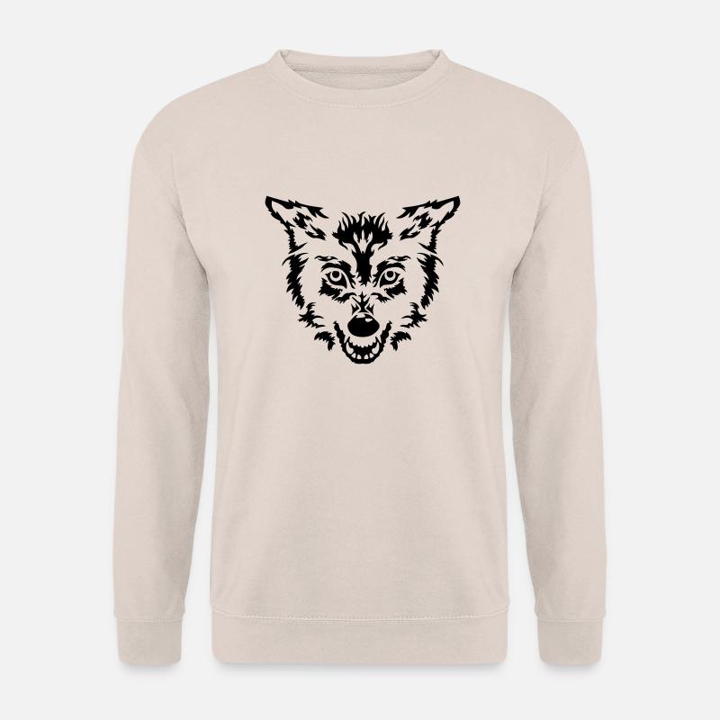 Wolf - Unisex Sweatshirt - sand