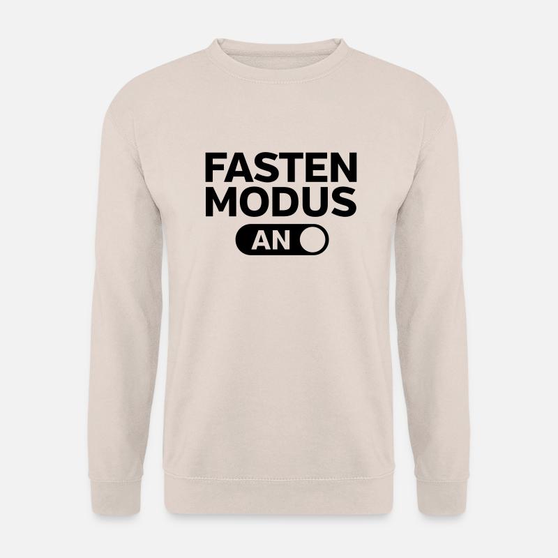 Fasten Modus An - Unisex Sweatshirt - sand