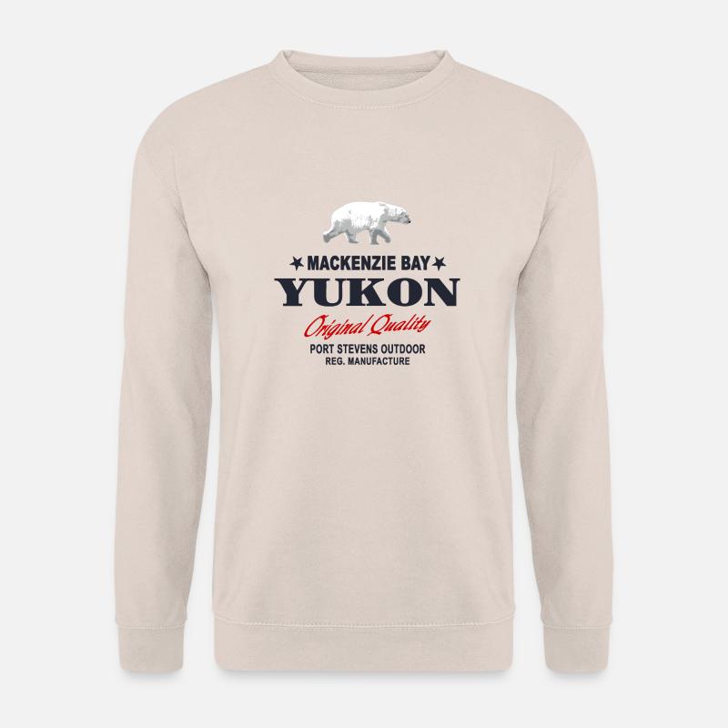 Yukon - Polar Bear - Eisbär - Unisex Pullover - Sand