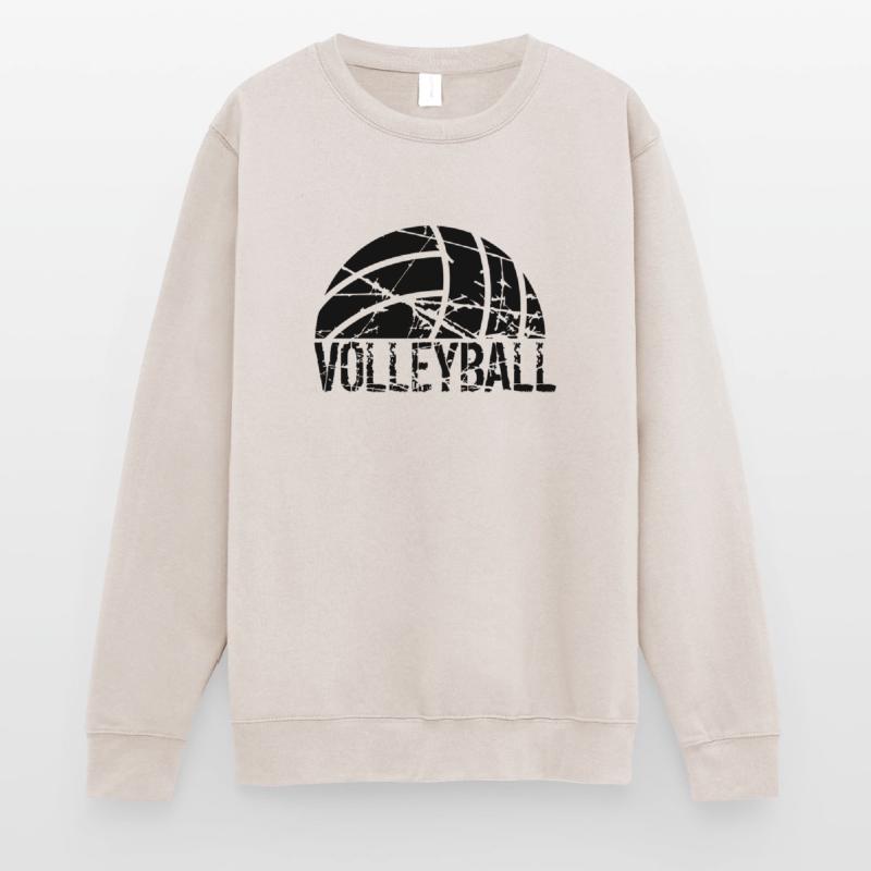 semicircle round text pattern scratch old cracks v Unisex Sweatshirt